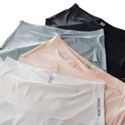 Women's Ice Silk Blend Invisible Lines No Show Hipster Panty (Pack of 1)